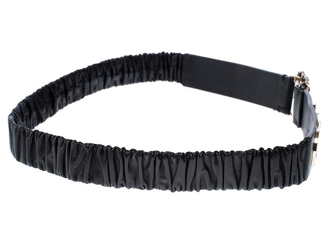 Autre Marque UNSIGNED Black Leather Accessory - 103113 - view 5