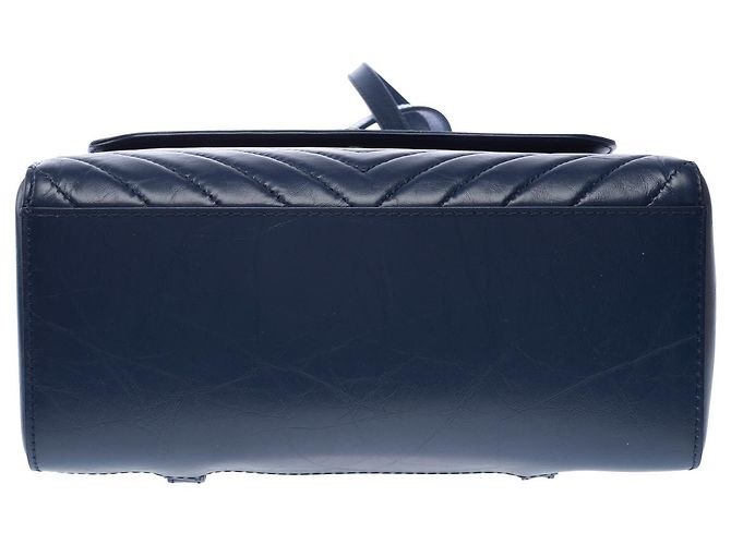 Borsa CHANEL in Pelle Blu - 103151 - vista 11