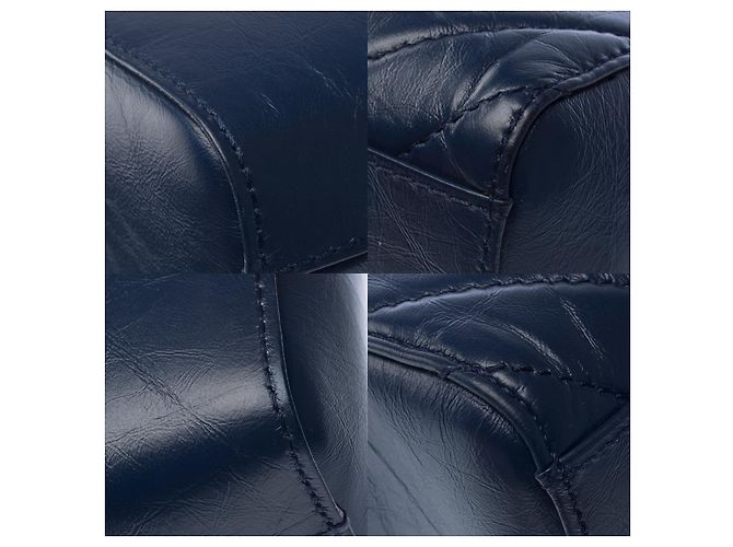 Borsa CHANEL in Pelle Blu - 103151 - vista 12