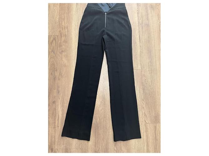 Autre Marque mono Andre Tan negro seda algodón - vista 10