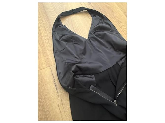 Autre Marque mono Andre Tan negro seda algodón - vista 12