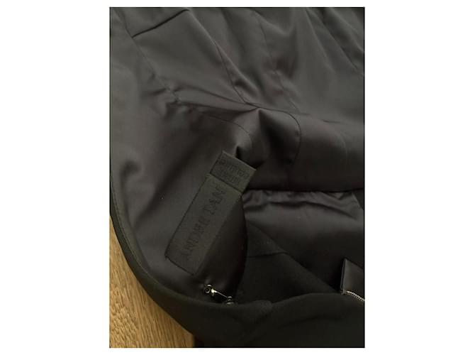 Autre Marque mono Andre Tan negro seda algodón - vista 14