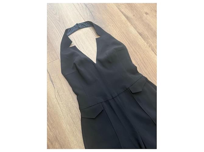 Autre Marque mono Andre Tan negro seda algodón - vista 15