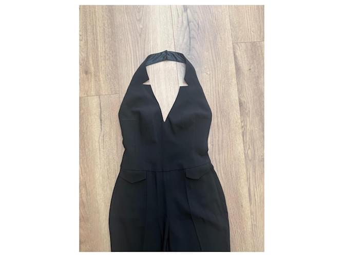 Autre Marque mono Andre Tan negro seda algodón - vista 7