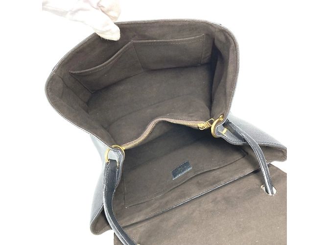 Borsa Trocadero in Monogram Empreinte di Louis Vuitton Nero - vista 12
