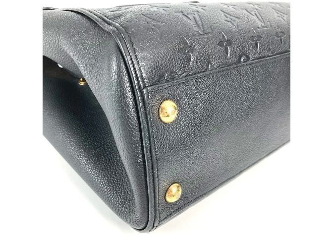 Borsa Trocadero in Monogram Empreinte di Louis Vuitton Nero - vista 6