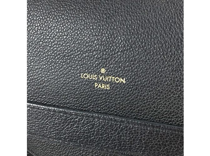 Borsa Trocadero in Monogram Empreinte di Louis Vuitton Nero - vista 8
