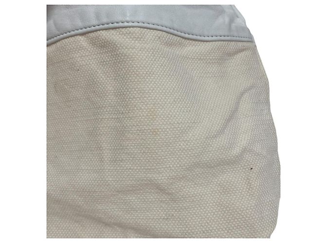 Borsa tote in tela di lino e cotone COMME des GARCONS - vista 14