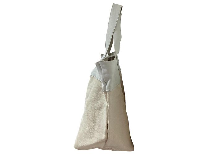 Borsa tote in tela di lino e cotone COMME des GARCONS - vista 2