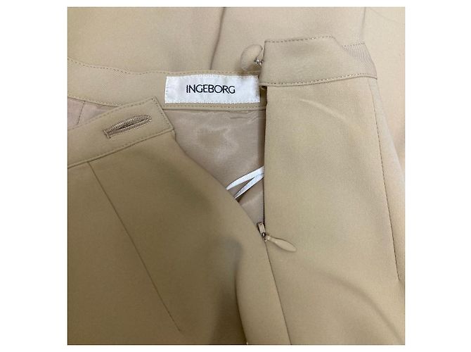 Autre Marque Conjunto de Bolsillo con Cinta INGEBORG Beige - vista 17