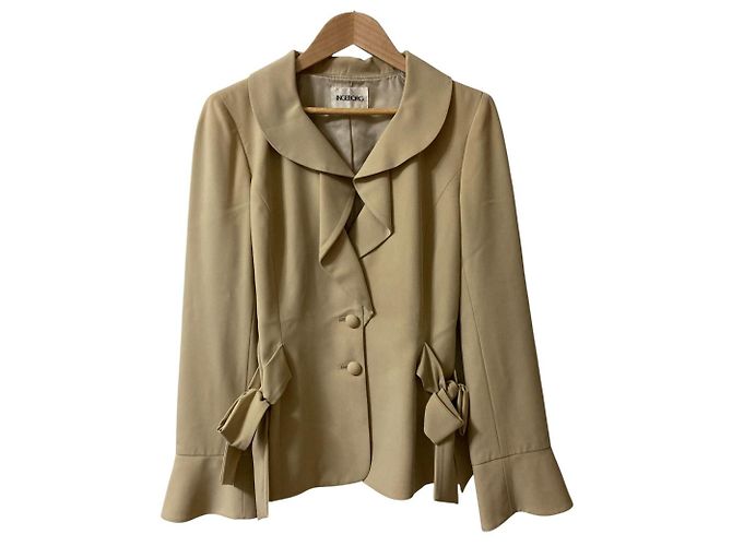 Autre Marque Conjunto de Bolsillo con Cinta INGEBORG Beige - vista 2