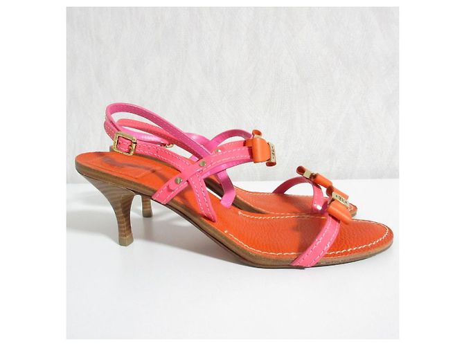 Sandálias de tiras de couro Tory Burch - vista 3