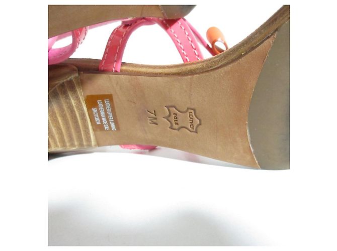 Sandálias de tiras de couro Tory Burch - vista 8