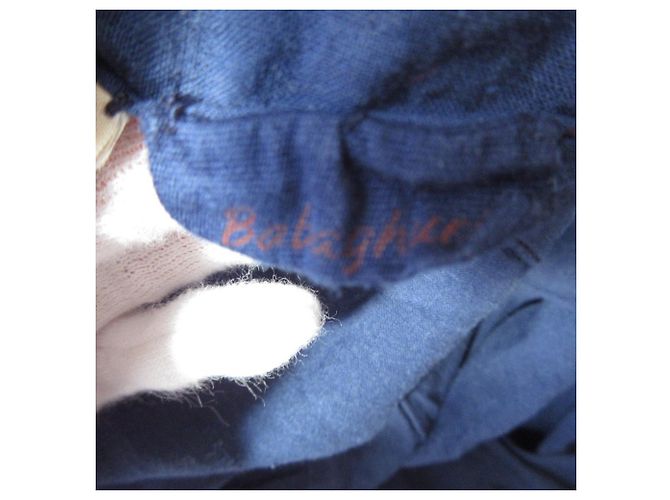 Autre Marque Vestido de algodón de manga larga Babaghuri Azul - vista 4