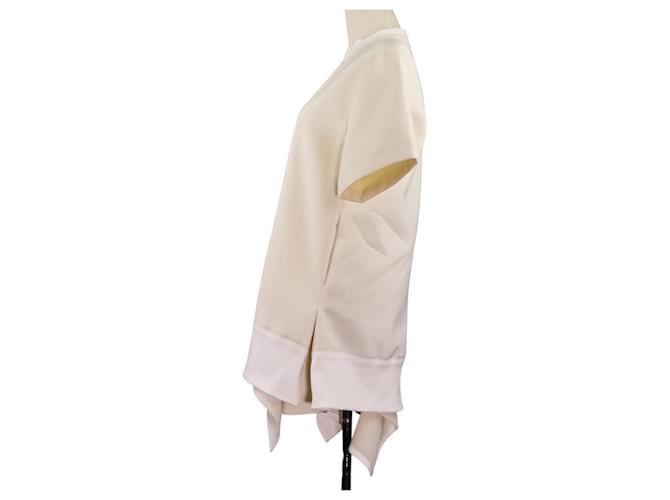 Pullover da abito Sacai Bonding Bianco - vista 2