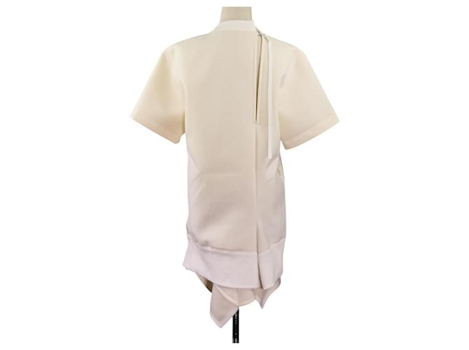 Pullover da abito Sacai Bonding Bianco - vista 4
