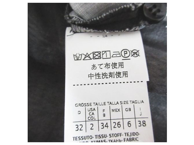 Autre Marque Gürtel-Tunika-Kleid i BLUES Schwarz - Ansicht 6