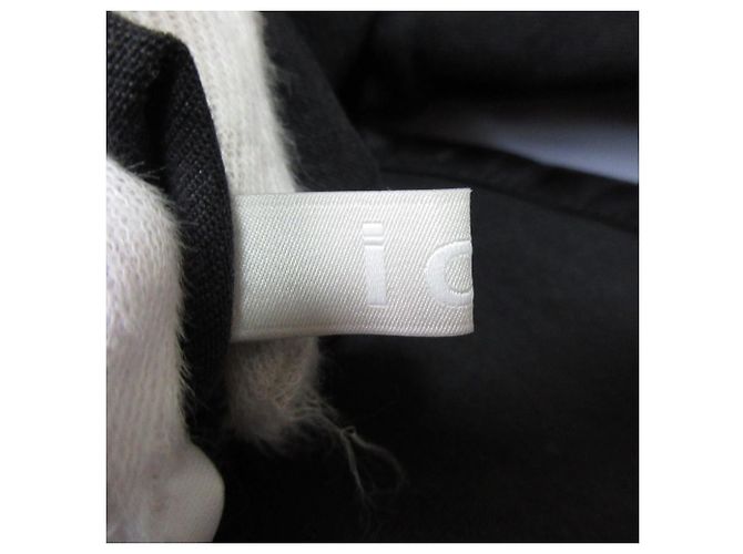 Autre Marque Tencel Denim Bluse ICB Schwarz - Ansicht 6