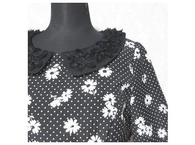 Autre Marque KOJI WATANABE STYLE Kleid Schwarz - Ansicht 4