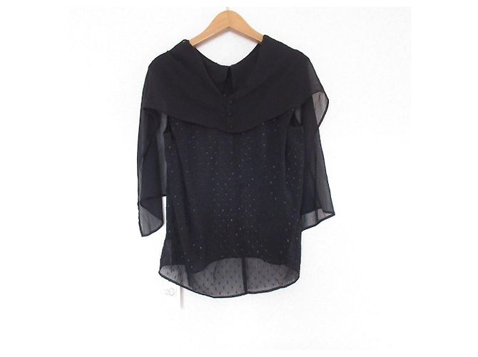 Autre Marque Blusa sin mangas con lazo Snidel Negro - vista 2