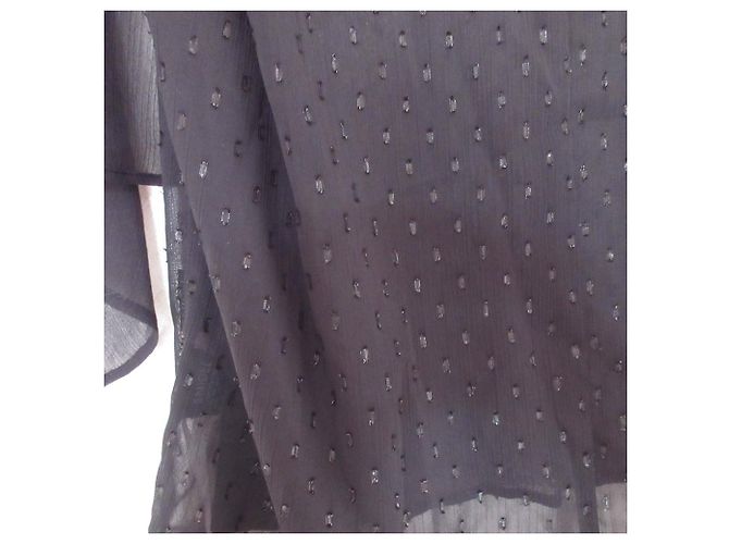 Autre Marque Blusa sin mangas con lazo Snidel Negro - vista 4