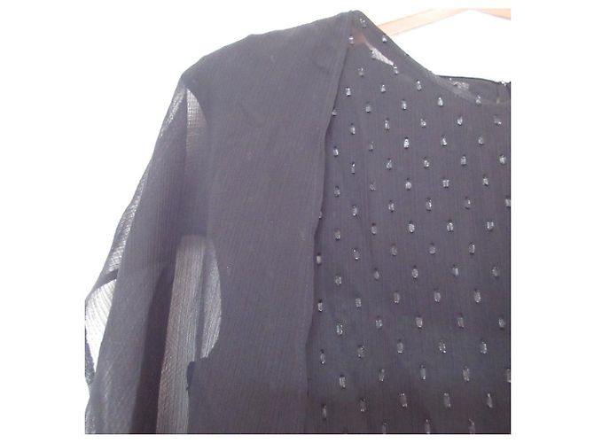 Autre Marque Blusa sin mangas con lazo Snidel Negro - vista 6
