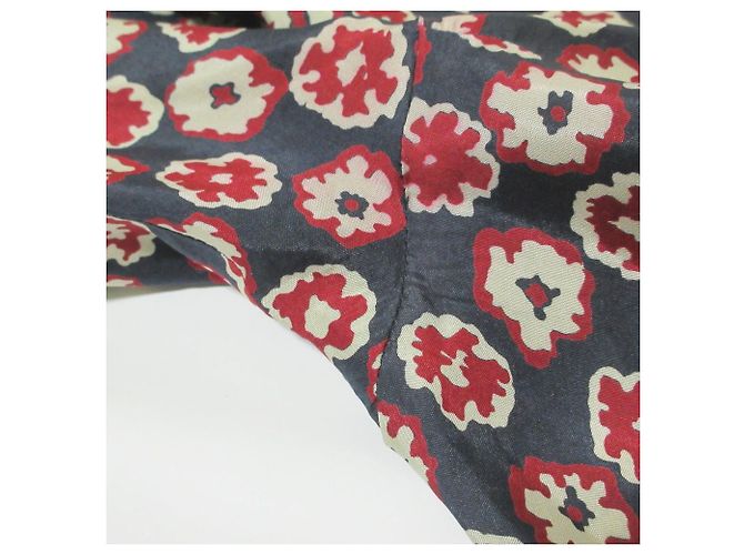 Autre Marque Seidenkleid mit Blumenmuster Gianfranco Ferre - Ansicht 7