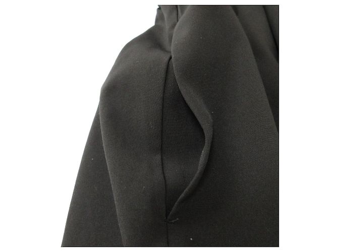 Autre Marque CELFORD Voluminöses Rüschenkleid Schwarz - Ansicht 6