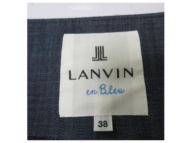 Conjunto de denim con cinta LANVIN en Azul - vista 11