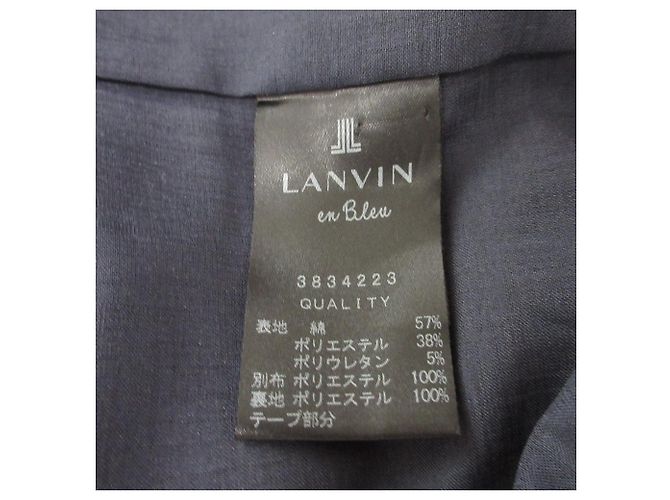 Conjunto de denim con cinta LANVIN en Azul - vista 12