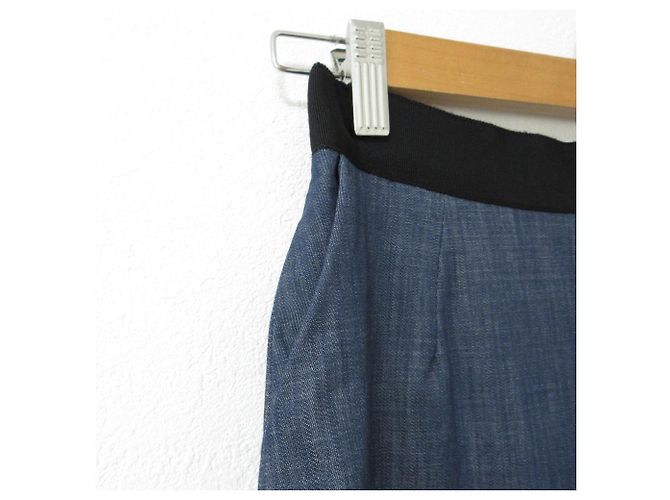 Conjunto de denim con cinta LANVIN en Azul - vista 20