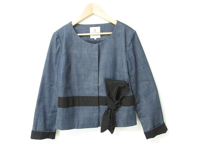 Conjunto de denim con cinta LANVIN en Azul - vista 3