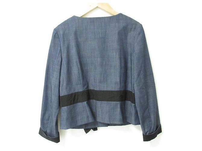 Conjunto de denim con cinta LANVIN en Azul - vista 4