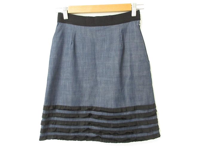 Conjunto de denim con cinta LANVIN en Azul - vista 6