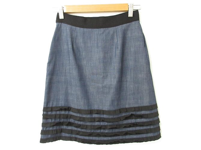 Conjunto de denim con cinta LANVIN en Azul - vista 7