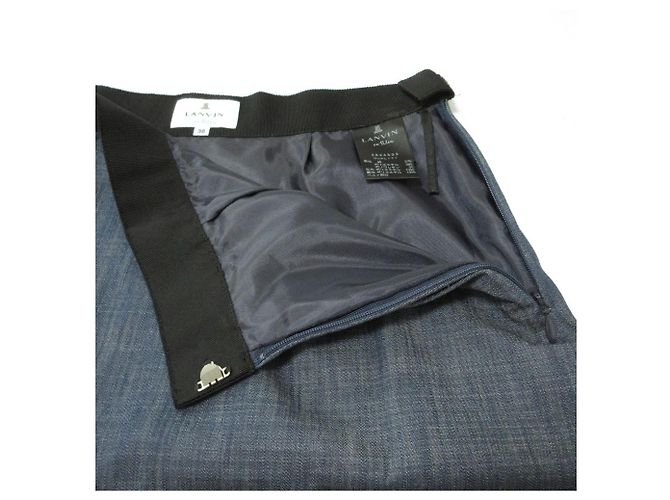 Conjunto de denim con cinta LANVIN en Azul - vista 8