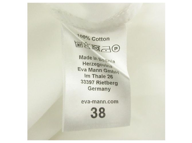 Autre Marque Camicia a Maniche Lunghe EVA MANN GLORIA Bianco - vista 7