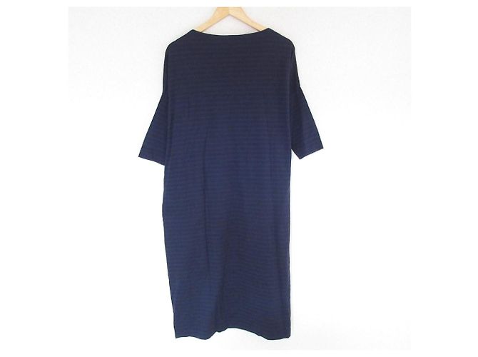 Autre Marque Abito a Maniche Corte Blu Blu navy - vista 2