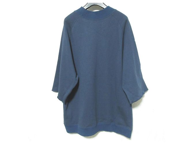 Autre Marque S SUDADERA SIN MANGAS Sweatshirt Azul Azul marino - vista 2