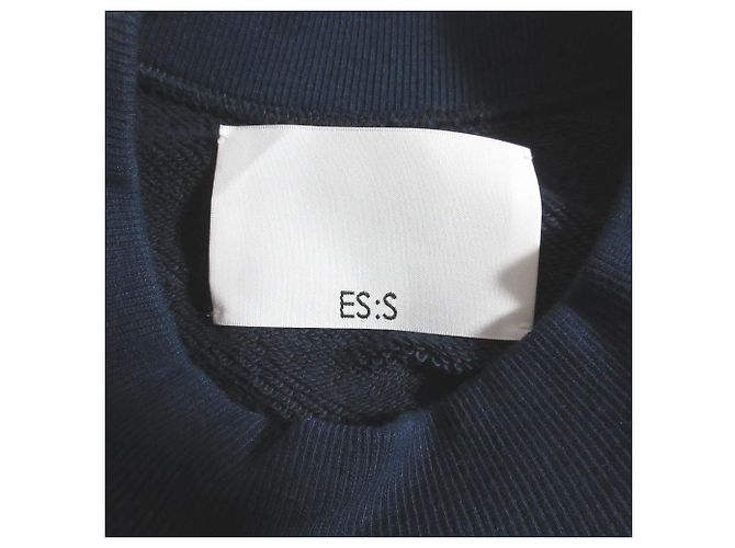 Autre Marque S SUDADERA SIN MANGAS Sweatshirt Azul Azul marino - vista 4