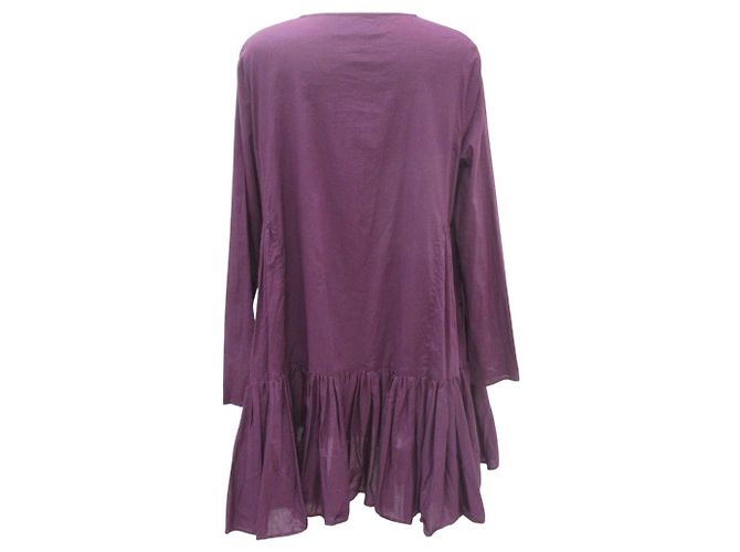 Autre Marque Vestido MARTEL de Merlette Púrpura - vista 3