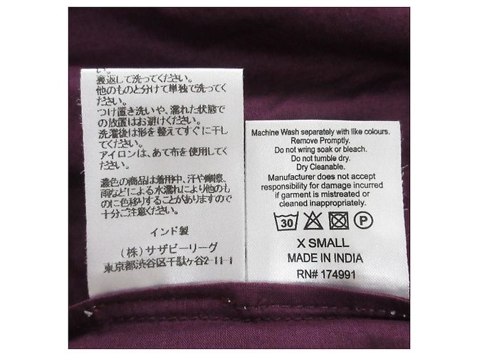 Autre Marque Vestido MARTEL de Merlette Púrpura - vista 7