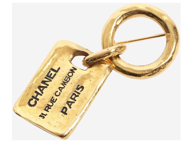 Chanel Spilla in oro 31 rue Cambon D'oro - vista 2