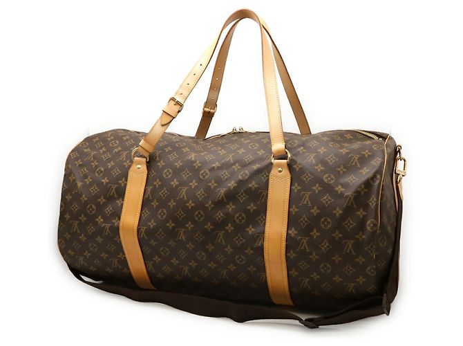 Polochon Borsa Boston Monogramma Louis Vuitton Marrone - vista 3