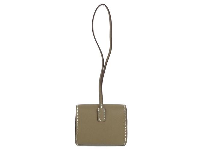 Charm per borsa Hermès Kelly Festival Beige Taupe - vista 2