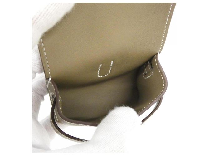 Charm per borsa Hermès Kelly Festival Beige Taupe - vista 5