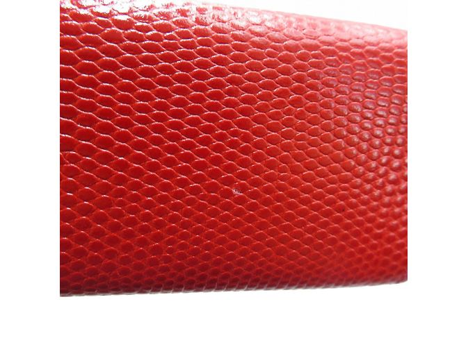 Borsa a Spalla Vara Ribbon di Salvatore Ferragamo Rosso - vista 6