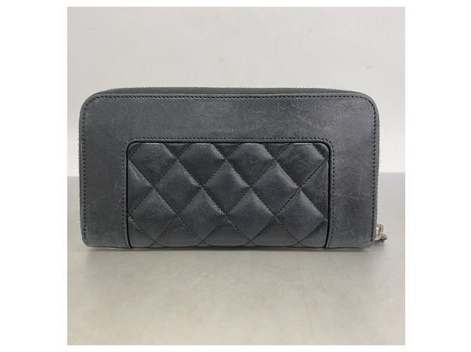 Chanel Mademoiselle Lang Wallet Schwarz - Ansicht 10