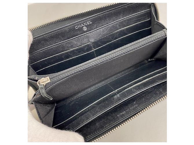 Chanel Mademoiselle Lang Wallet Schwarz - Ansicht 3