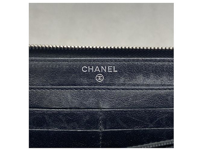 Chanel Mademoiselle Lang Wallet Schwarz - Ansicht 4